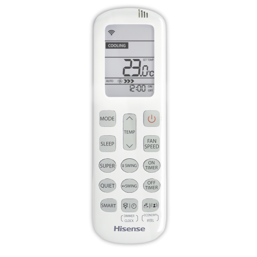 HISENSE Инверторные сплит-системы серии SILVER CRYSTAL SUPER DC Inverter (R32) AS-10UW4RVETG01(S)